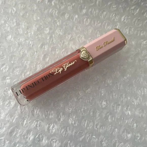 NEW IN BOX Too Faced Lip Injection Plumping Lip Gloss - Secure The Bag - Picture 3 of 7